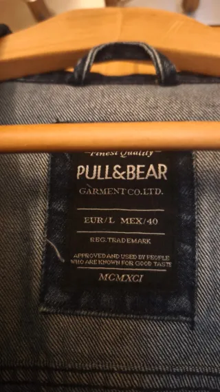 Chaqueta tejana Pull&Bear Talla L