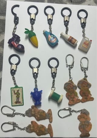 Llaveros Antiguos Colección Variada