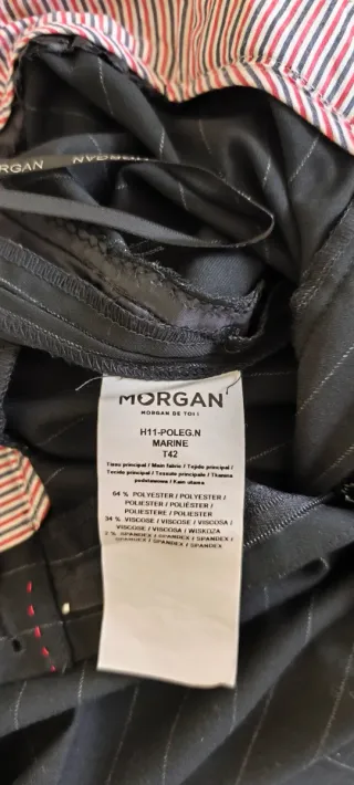 Pantalón Salsa Raya diplomática Negro