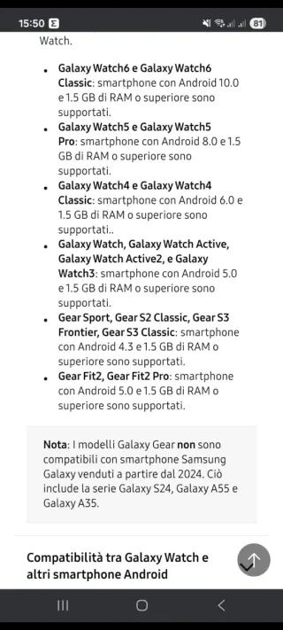 Samsung Gear Sport Smartwatch