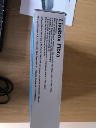 Router Livebox Fibra