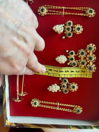 Aderezo fallero niña años 70