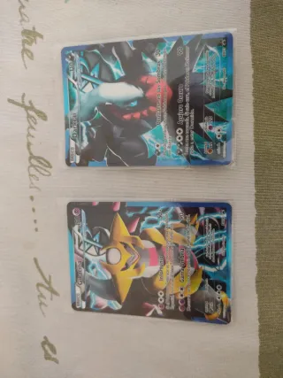 Cartas Pokémon Darkrai y Giratina
