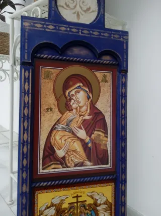 Retablo madera