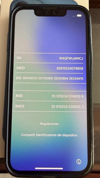 iPhone 13 mini 256GB Blu