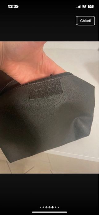 Borsa in camoscio marrone