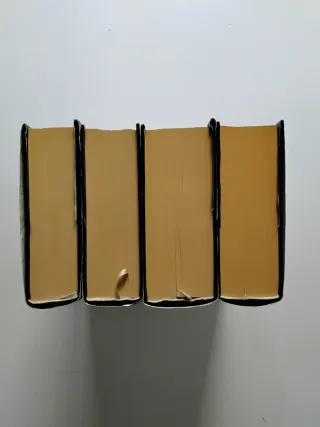 Lote 4 libros Canción de Hielo y Fuego