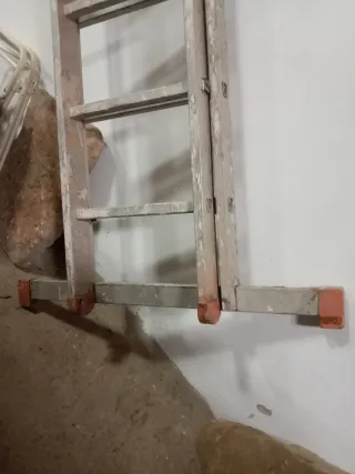 Escalera doble aluminio 4m