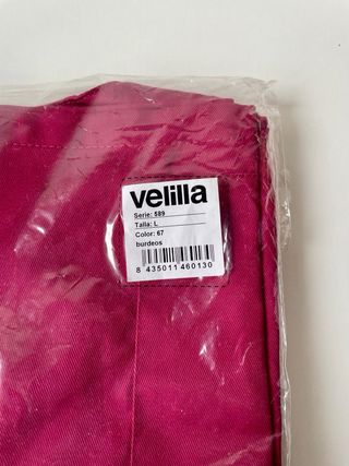 Pijama Sanitario Velilla Burdeos