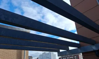 Vigas / perfiles hierro galvanizado rectangular