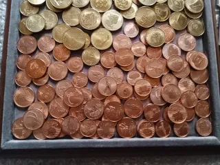 250 monedas Euros Prueba lote