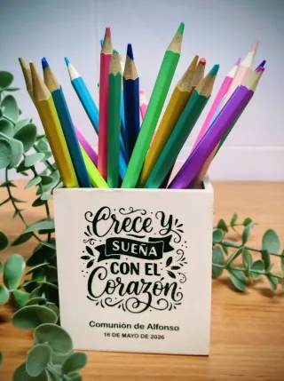 Lapicero de madera personalizado para eventos