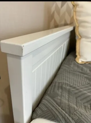 Cama Ikea Hemnes Blanca con Cajones
