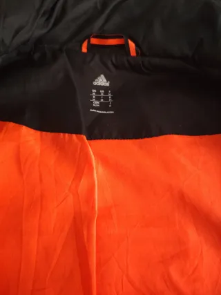 Chaleco Adidas Negro Naranja
