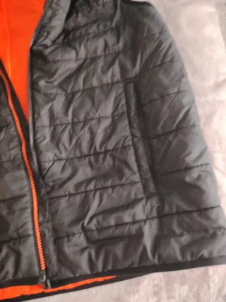 Chaleco Adidas Negro Naranja