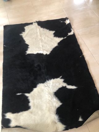 Alfombra Piel Vaca 1x1.5m
