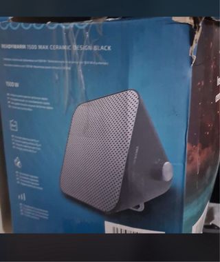 Calefactor Cerámico READY WARM 1500W Negro