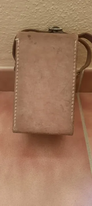 Multímetro Antiguo P.O. Funda Piel