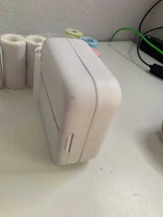Mini impresora  que funciona sin tinta + rollos