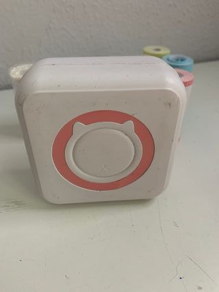 Mini impresora  que funciona sin tinta + rollos