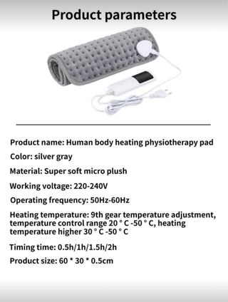 Manta Eléctrica Multifuncional