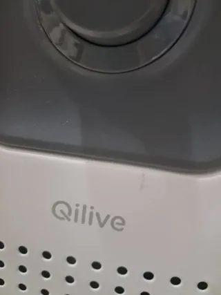 Radiador eléctrico blanco.Marca Qlive