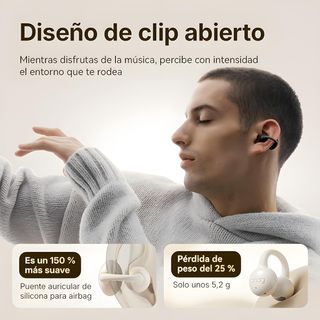 Auriculares Sanag Z60S Clip Blanco