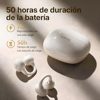 Auriculares Sanag Z60S Clip Blanco