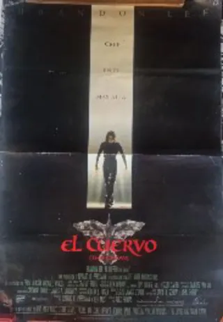 Cartel Original Película El Cuervo