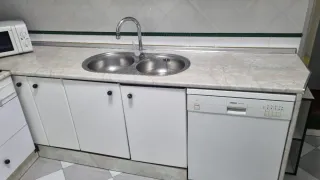 Cocina completa madera plástico