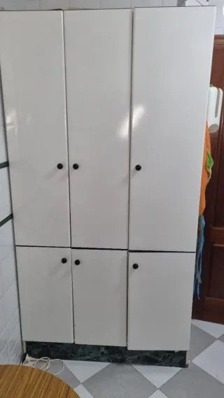 Cocina completa madera plástico