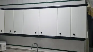 Cocina completa madera plástico