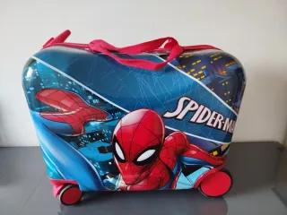 Maleta Infantil Spider-Man Ruedas y Asa