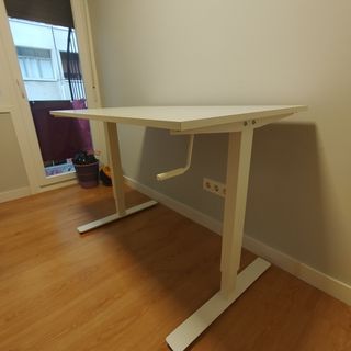 Mesa elevable Ikea Trotten 120x70