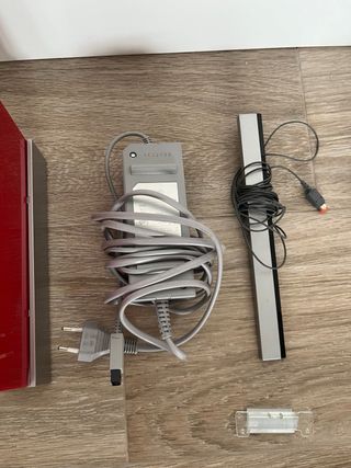 Consola Nintendo Wii Edición Mario Bros Roja