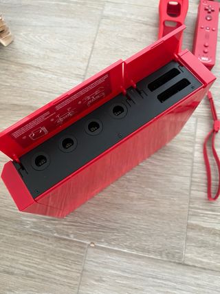 Consola Nintendo Wii Edición Mario Bros Roja