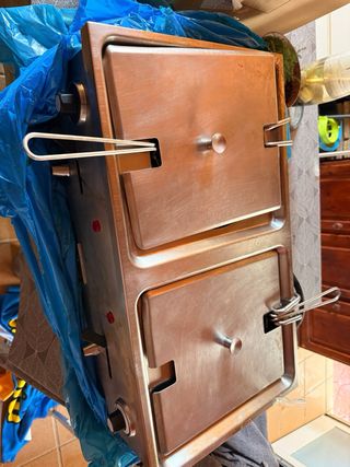 Freidora Eléctrica Doble Seminueva