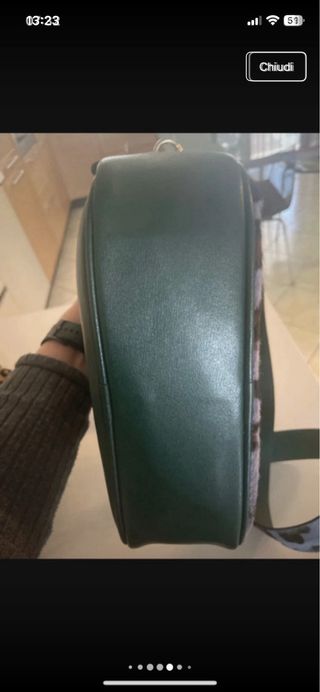 Borsa con stampa animalier