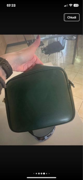 Borsa con stampa animalier