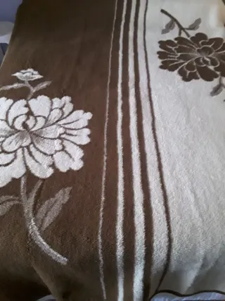 2 Mantas para cama individuales