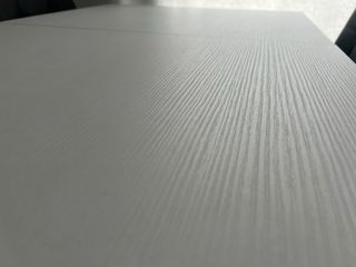 Mesa extensible blanca