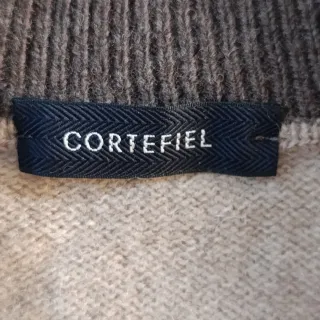 Jersey Cortefiel 100% Lana Virgen Beige Premium