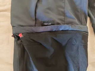 Pantalón desmontable Montaña Simond MT500 negro.