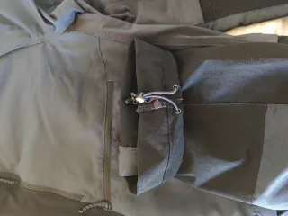 Pantalón desmontable Montaña Simond MT500 negro.