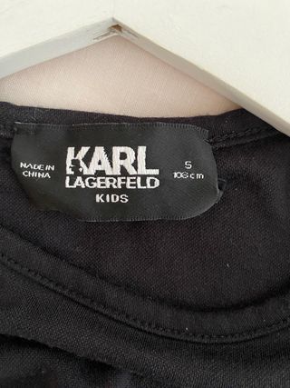 Vestido niña Karl Lagerfeld gato gafas