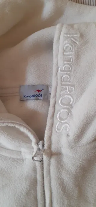Felpa KangaROOS bianca