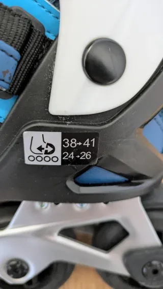 Patines línea Oxelo niños 38-41 y protecciones