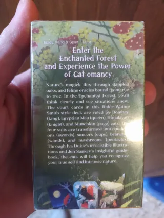 Unchanted Forest Felines Tarot Tarocchi Cat Deck