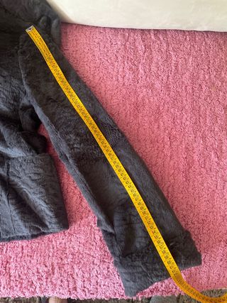 Abrigo de Piel Purificación García Gris