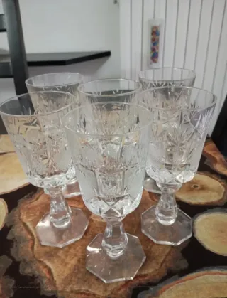 Servizio bicchieri cristallo